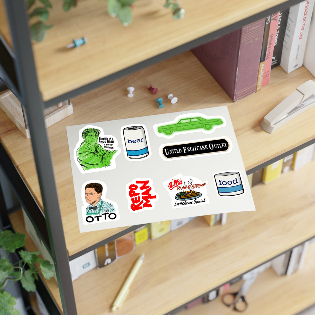 Repo Man Sticker Sheet