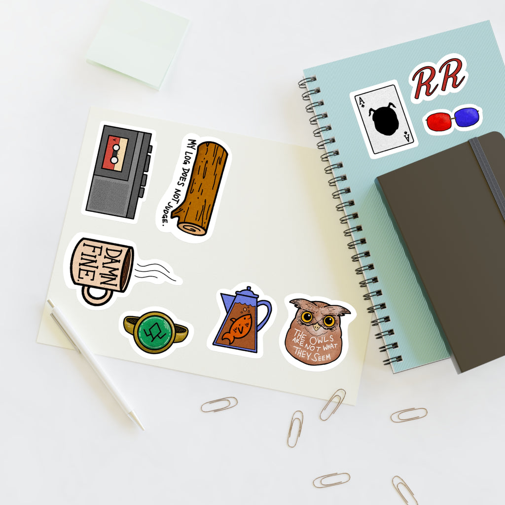 Twin Peaks Sticker Sheet