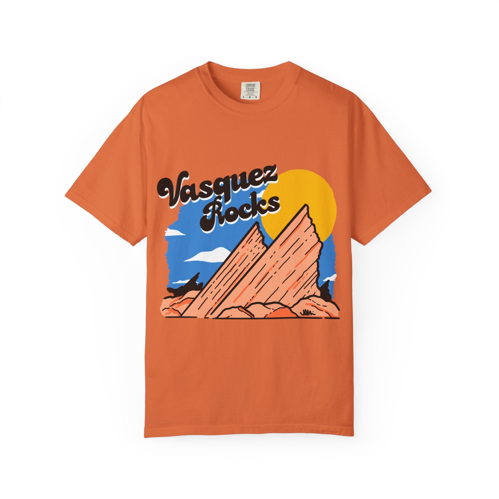 Vasquez Rocks Unisex Garment-Dyed T-shirt