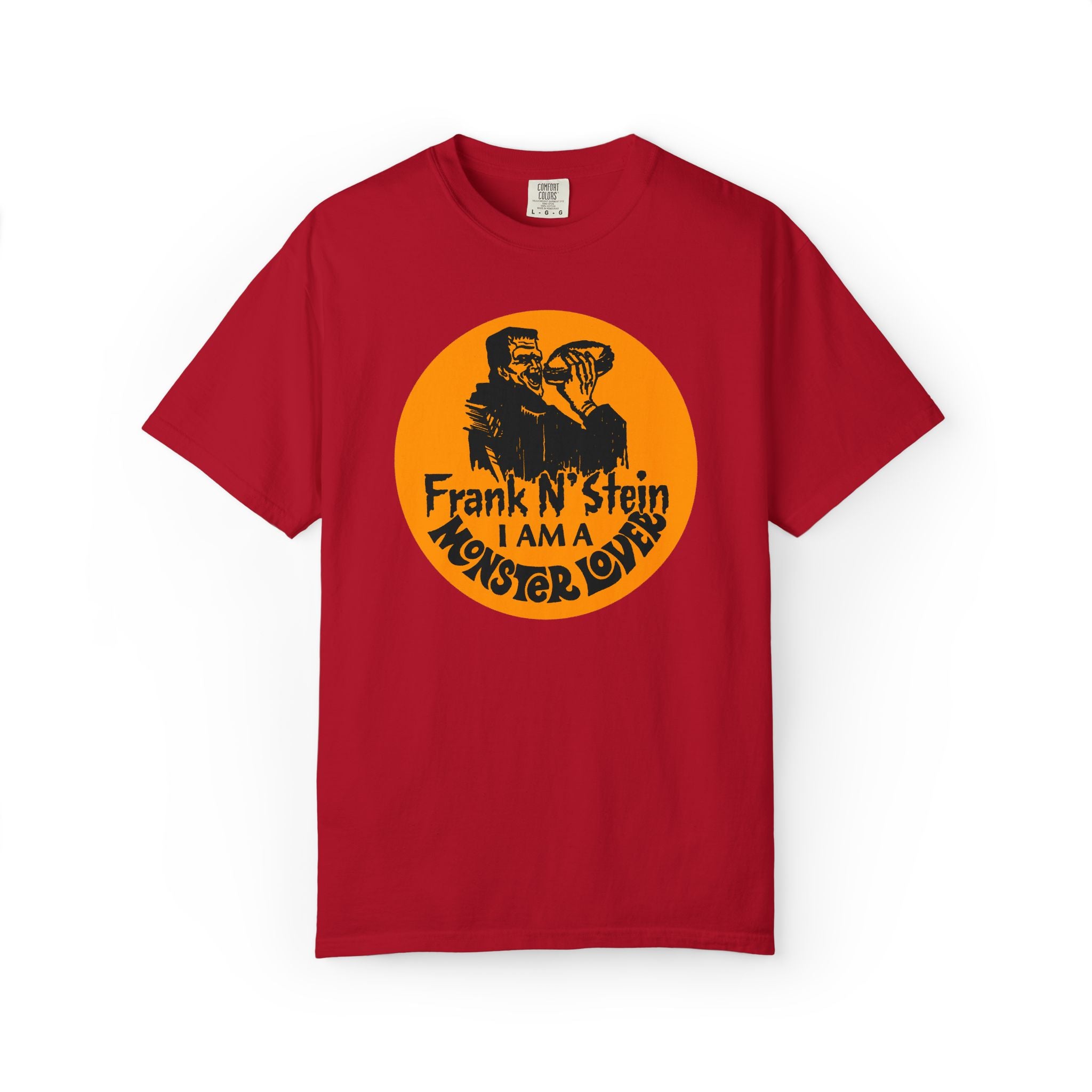 Frank N' Stein Monster Lover Retro Restaurant Unisex Garment-Dyed T-shirt