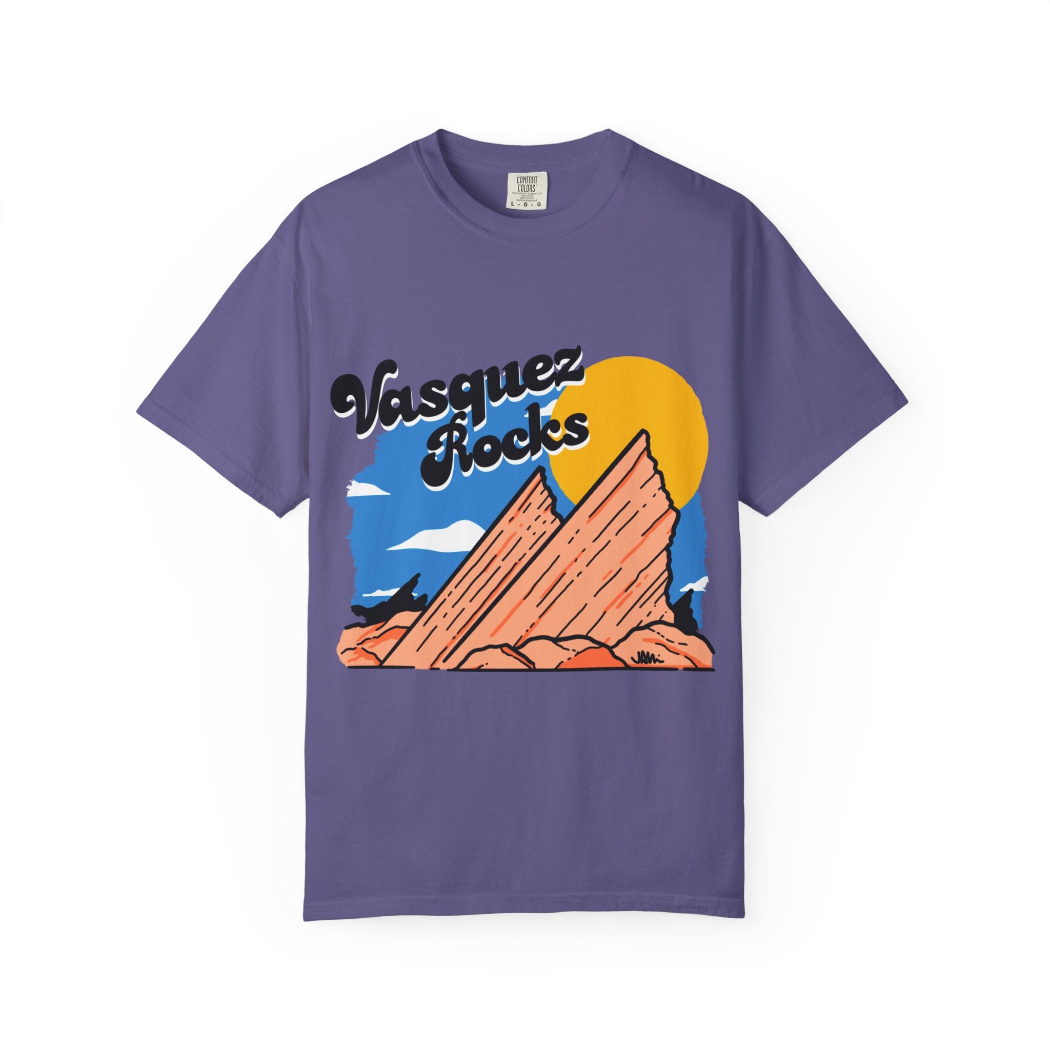 Vasquez Rocks Unisex Garment-Dyed T-shirt