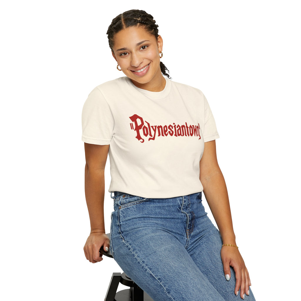 Polynesiantown SCTV Chinatown Parody Unisex Garment-Dyed T-shirt